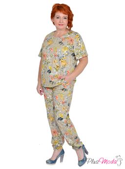 Футболка Модель №1205 размеры 44-84 - Plusmoda фото 6