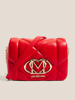Кросс-боди LOVE MOSCHINO EMBOSSED Q Артикул 4561044, красный