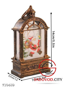 Фонарь новогодний декоративный