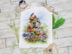 Набор для вышивания М.П.Студия А-066 Весёлые соседи 21 х 16 см