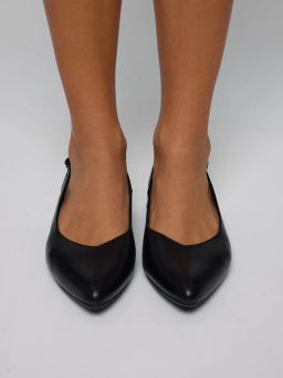 Туфли жен. открытые черные, 706041-5, нат.кожа