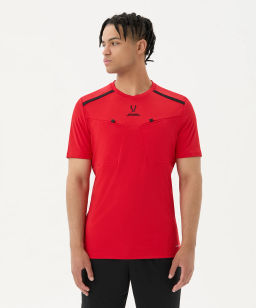 Футболка судейская JOGEL DIVISION PerFormDRY Referee Tee, красный  фото 6