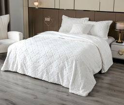 Покрывало декоративное Shinshilla Dori (молоко) - Kazanov.a. фото 5