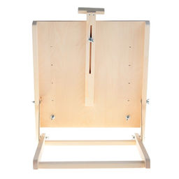 Мольберт настольный «Студийный», 650×450×560 мм, с планшетом 450×480 мм (возможность разместить холст 60×80 см), с бегунком, Calligrata