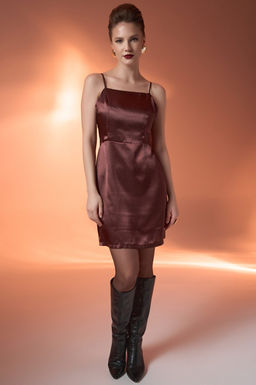 Платье Мия (шоколадный) - Эльза фото 4