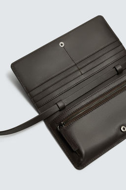 XL LEATHER WALLET - Zara фото 8