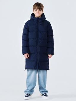 Детский пуховик FN Snowfall Long Kid Dark Blue