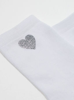 Цена за 2 пары. Носки классические CONTE Носки из хлопка с сияющим рисунком Heart - Conte elegant фото 6