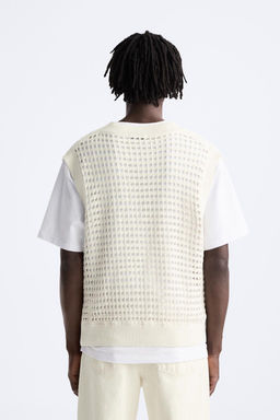 CUTWORK VEST - Zara фото 3
