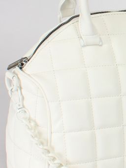 Сумка женская искусственная кожа VF-575013, 1отд+еврокарм, плечевой ремень, белый SALE 244847 - Adelia фото 9