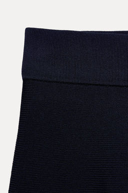 PLAIN KNIT MINI SKIRT - Zara фото 7