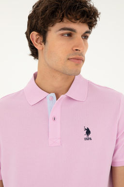 Мужская розовая базовая футболка Неожиданная скидка в корзине - U.s. polo assn фото 9