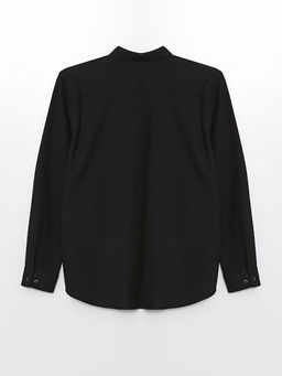 Slim Fit Uzun Kollu Erkek Dokulu G?mlek