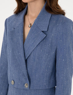 _ndigo Crop Top Ceket