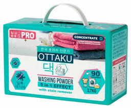 OTTAKU 5in1 EFFECT Концентрированный универсальный стиральный порошок с пятновыводителем, 2,7 кг  фото 13