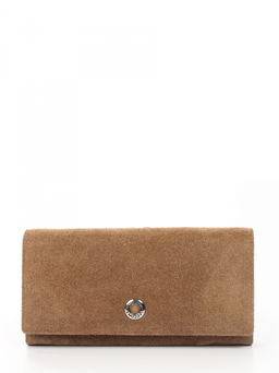 LACCOMA кошелек LA-1075-З-коричневый натуральная замша