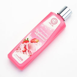 Гель для душа 250 мл, аромат клубничное мороженое, URAL LAB фото 3