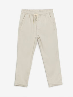 Beli Lastikli Slim Fit Erkek ?ocuk Pantolon