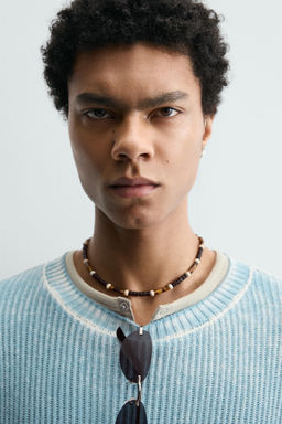 JERSEY REVERSIBLE RELAXED FIT / Azul claro - Zara фото 5