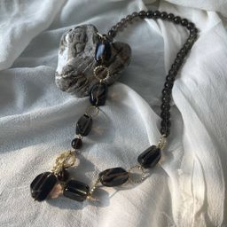 Колье из Раухтопаза