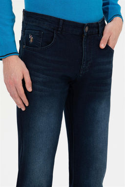 Мужские темно-синие джинсовые брюки - U.s. polo assn фото 6