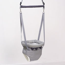 Прыгунки №4, 3в1 Серый горох (прыгунки, качели, тарзанка) - Крошка я фото 2