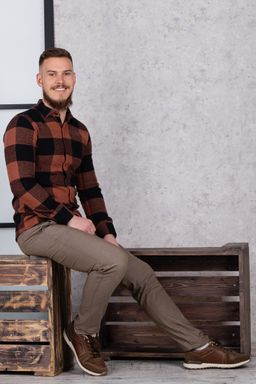 рубашка 
 17.Kimmens-KAHVE  фото 11