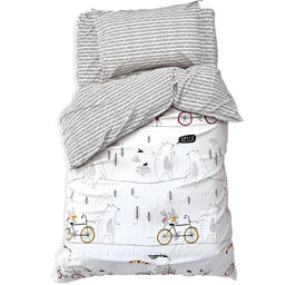 Постельное белье Этель 1.5 сп Brave bear 143х215 см, 150х214 см, 50х70 см -1 шт,100% хлопок, бязь