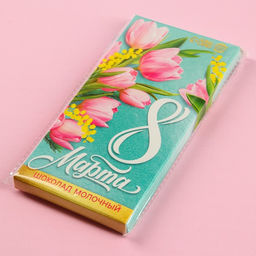 Шоколад молочный 8 Марта, 70 г - Фабрика счастья фото 6