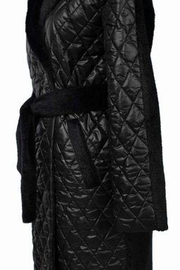 Пальто женское демисезонное (пояс) - El podio фото 11