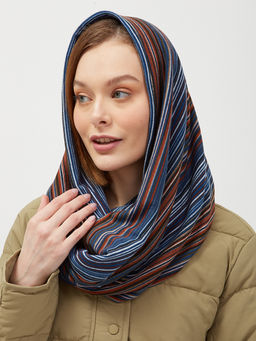 в составе ШЕРСТЬ Нарядный шарф-снуд - Tantino фото 5