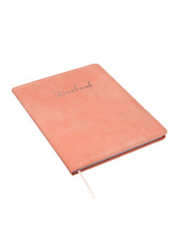 Дневник школьный «Сердечки» 1-11 класс, ляссе, обложка искусственная кожа, персиковый