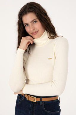 Kad_n BEYAZ Sweatshirt Sepette S_rpriz _ndirim - U.s. polo assn фото 2