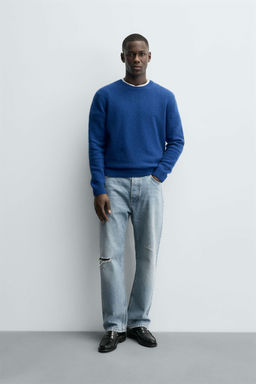 REGULAR FIT WOOL BLEND JUMPER
