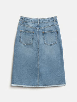 ACOOLA / Юбка джинсовая детская для девочек Uri синий  фото 2