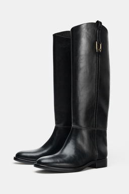FLAT RIDING BOOTS
