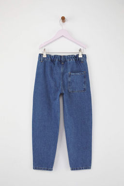 Mavi 100% Pamuk K?z Cocuk Mom Denim Jeans TKDAW26JE00010 - Trendyolmilla фото 4
