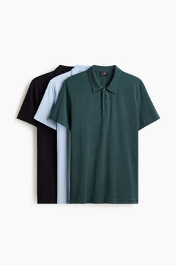 Pack de 3 polos Slim Fit