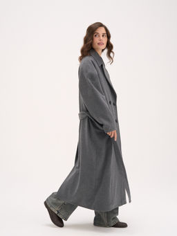 Пальто демисезонное "Графит" женское