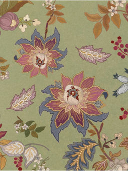 Цена за 10 шт. Бумага упаковочная глянцевая двухсторонняя «Цветы», 70 × 100 см