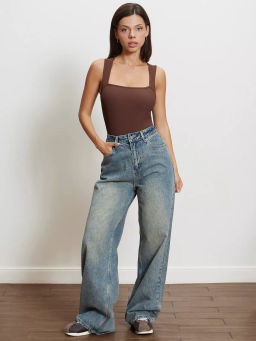 Боди в рубчик