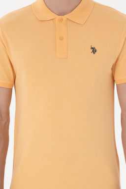 Erkek Slim Fit Polo Yaka Turuncu Basic Ti__rt Sepette S_rpriz _ndirim - U.s. polo assn фото 6