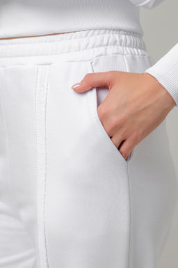 Арт. 2538 Костюм женский с брюками 44-48 (3 шт) Цвет:белый - Калинка фото 10