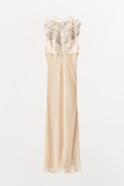 LIMITED EDITION BEADED EMBROIDERED DRESS - Zara фото 7
