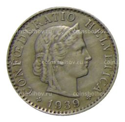 20 раппенов 1939 года Швейцария