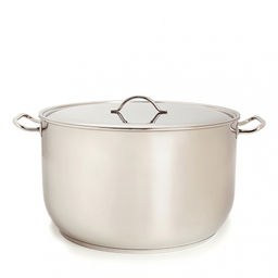 Кастрюля ЦЕЛЬНОТЯНУТАЯ 40,0л с ТРС d450 мм арт.1с2596 Аша