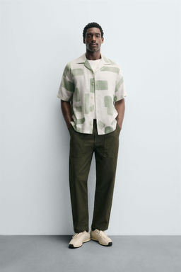 ABSTRACT PRINT SHIRT