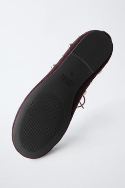 STUDDED BALLERINA - Zara фото 9
