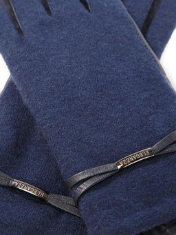 Перчатки женские 100% ш IS0150 d.blue - Eleganzza фото 3