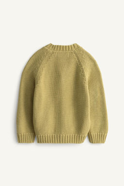 CHAQUETA PUNTO PESPUNTES BORDADOS LIMITED EDITION / verde lavado - Zara фото 6